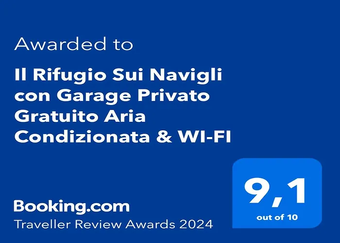 Il Rifugio Sui Navigli con Garage Privato Gratuito Aria Condizionata&WI-FI